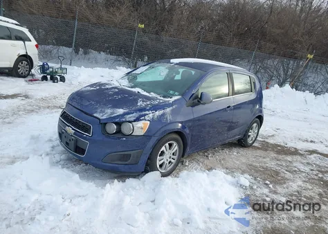2013 Chevrolet Sonic Lt Auto из США, поврежденный, VIN 1G1JC6SG4D4198209